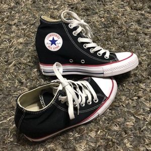 Converse wedged sneaker